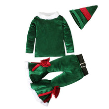 Afbeelding in Gallery-weergave laden, Fluwelen herfstoutfits voor kerstman
