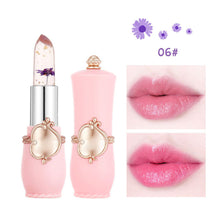 Afbeelding in Gallery-weergave laden, Crystal Jelly Bloem Kleur Veranderende Lippenstift
