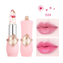 Afbeelding in Gallery-weergave laden, Crystal Jelly Bloem Kleur Veranderende Lippenstift
