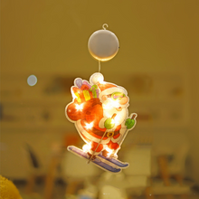 Afbeelding in Gallery-weergave laden, Kerst raam zuignap verlichting
