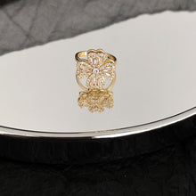 Afbeelding in Gallery-weergave laden, Clover Spinning Ring
