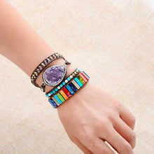 Afbeelding in Gallery-weergave laden, Kleurrijke keizerssteen armband
