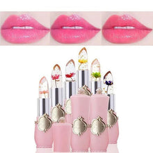Afbeelding in Gallery-weergave laden, Crystal Jelly Bloem Kleur Veranderende Lippenstift

