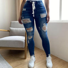 Afbeelding in Gallery-weergave laden, Hoge rekbare dames jeans
