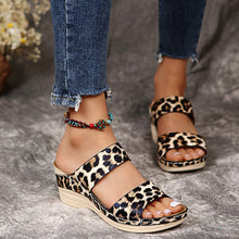 Afbeelding in Gallery-weergave laden, Casual sandalen met dierenprint voor dames

