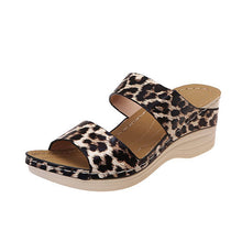 Afbeelding in Gallery-weergave laden, Casual sandalen met dierenprint voor dames
