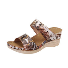 Afbeelding in Gallery-weergave laden, Casual sandalen met dierenprint voor dames
