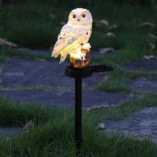 Afbeelding in Gallery-weergave laden, Eagle Figure Garden Solar Post

