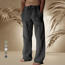 Afbeelding in Gallery-weergave laden, Elastische casual broek met trekkoord
