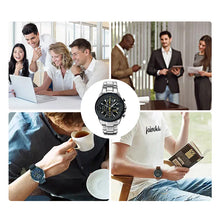 Afbeelding in Gallery-weergave laden, Producten Multifunctioneel quartz herenhorloge met meerdere knoppen
