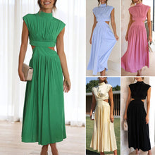 Afbeelding in Gallery-weergave laden, Cutout at the waist vacation midi dress
