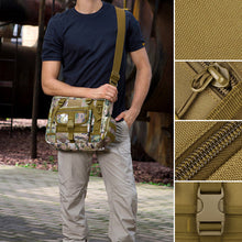 Afbeelding in Gallery-weergave laden, Waterdichte tactische militaire crossbodytas met meerdere zakken

