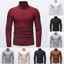 Afbeelding in Gallery-weergave laden, Men's Knitted Turtleneck Sweater
