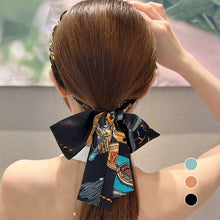 Afbeelding in Gallery-weergave laden, Retro hoofdband met lang lint
