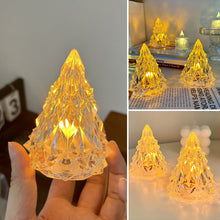 Afbeelding in Gallery-weergave laden, Mini LED Kristallen Kerstboom Nachtlampje
