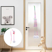 Afbeelding in Gallery-weergave laden, Hangend lente pluche kattenspeeltje

