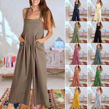 Afbeelding in Gallery-weergave laden, Women's Sleeveless Jumpsuit

