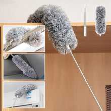Afbeelding in Gallery-weergave laden, Intrekbare wasbare gebogen microfiber stofdoek
