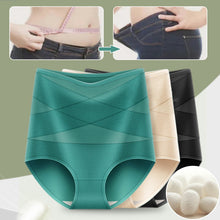 Afbeelding in Gallery-weergave laden, Zijden hoge taille cross-over bodyshaping slipje
