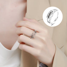 Afbeelding in Gallery-weergave laden, Verdrijf je angst Infinity Fidget Ring
