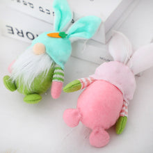 Afbeelding in Gallery-weergave laden, Handgemaakte paashaas pop ornament
