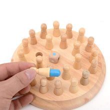 Afbeelding in Gallery-weergave laden, Houten Memory Match Stick Schaken
