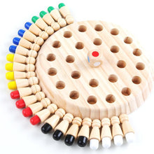 Afbeelding in Gallery-weergave laden, Houten Memory Match Stick Schaken

