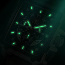 Afbeelding in Gallery-weergave laden, Lichtgevend Luxe Square Business Quartz horloge
