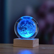 Afbeelding in Gallery-weergave laden, 3D Galaxy Crystal Ball Nachtlampje Decorlamp
