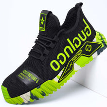 Afbeelding in Gallery-weergave laden, Ademende lichtgewicht sneakers met stalen neus

