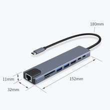 Afbeelding in Gallery-weergave laden, 8-in-1 universeel dockingstation
