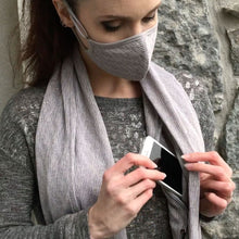 Afbeelding in Gallery-weergave laden, Warme Muffler met verborgen zak voor de winter
