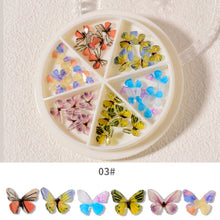 Afbeelding in Gallery-weergave laden, Driedimensionale acryl mini vlinder（30 stuks）
