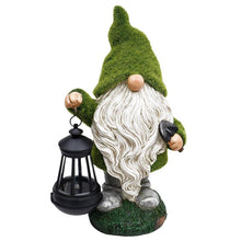 Afbeelding in Gallery-weergave laden, Solar Garden Gnome Statue – Lantern
