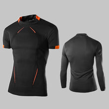 Afbeelding in Gallery-weergave laden, Zomer-fitness-T-shirt voor heren
