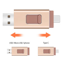 Afbeelding in Gallery-weergave laden, 4 in 1 Flash-schijf USB
