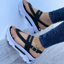 Afbeelding in Gallery-weergave laden, Dames PU-leer Ademende lichtgewicht sandalen
