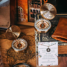 Afbeelding in Gallery-weergave laden, Pa aan zoon - geniet van de belettering Ride Compass

