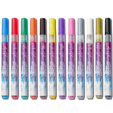 Afbeelding in Gallery-weergave laden, 12 Colors Ultra Thin Curve Manicure Marker
