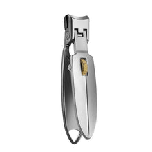 Afbeelding in Gallery-weergave laden, Stainless Steel Nail Clipper with Ring Lock
