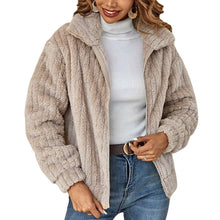 Afbeelding in Gallery-weergave laden, Clidress-reversjas met volledige ritssluiting van polar zachte fleece
