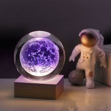 Afbeelding in Gallery-weergave laden, 3D Galaxy Crystal Ball Nachtlampje Decorlamp
