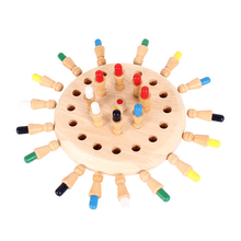 Afbeelding in Gallery-weergave laden, Houten Memory Match Stick Schaken
