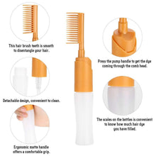 Afbeelding in Gallery-weergave laden, DIY Hair Coloring Kit (Hair Dye + Bottle With Comb)
