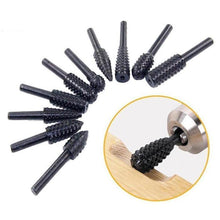 Afbeelding in Gallery-weergave laden, Premium Roterende Raspen Hout Set (10 stuks per set)
