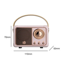 Afbeelding in Gallery-weergave laden, Radio-vormige Bluetooth-luidspreker
