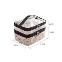 Afbeelding in Gallery-weergave laden, Dubbellaagse make-up tas

