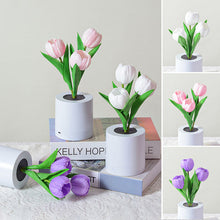 Afbeelding in Gallery-weergave laden, LED oplaadbaar tulp nachtlampje

