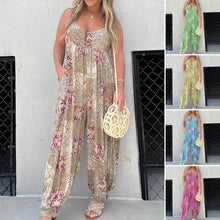 Afbeelding in Gallery-weergave laden, Bedrukte losse hemdjumpsuit
