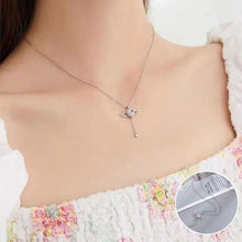 Afbeelding in Gallery-weergave laden, Roze engel vleugels ketting

